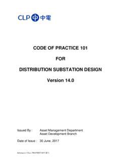 substation code of practice.